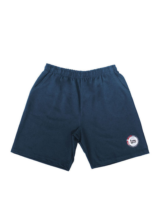 Bodymove Αθλητική Ανδρική Βερμούδα Navy Μπλε
