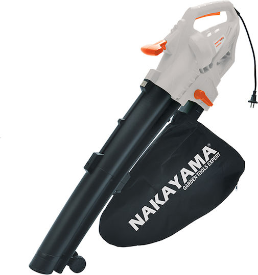 Nakayama EB3500 Листосъбирач / Издухвател Чанта за ръка Електрически 3000W с Максимална Скорост на Въздуха 270км/ч