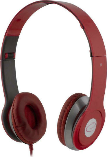 Esperanza EH145 Techno Cu fir On Ear Căști Roșii