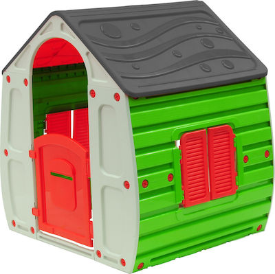 Starplay Plastic Kids Playhouse Green Magical 102x90x109cm