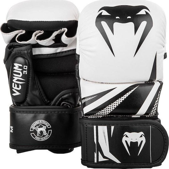 Venum Challenger 3.0 03541 MMA-Handschuhe Leder Weiße/Schwarze