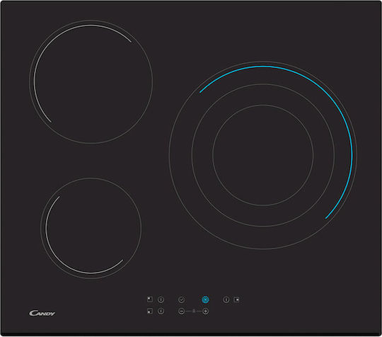 Candy CH63TVT Keramikkochfeld Autonom 59x52εκ.