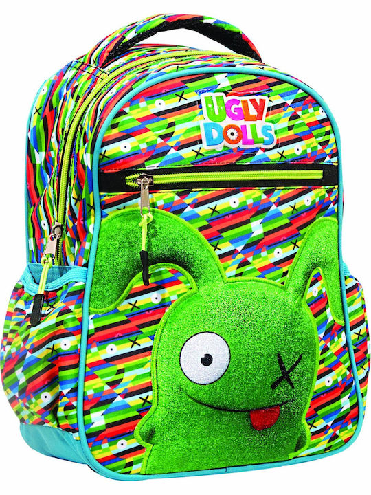 Gim Ugly Dolls School Bag Backpack Kindergarten in Green color