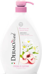 Dermomed Cremseife Frangipane & Weiße Pfirsich 1000ml Dermomed Cremseife Frangipane & Weiße Pfirsich 1000ml
