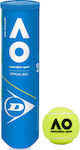 Dunlop Australian Open Tournament Tennis Balls 4pcs