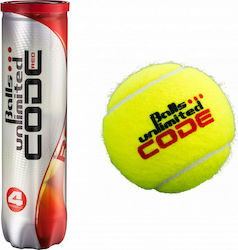 Topspin Unlimited Code Red Μπαλάκια Τένις για Τουρνουά 4τμχ