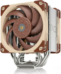 Noctua NH-U12A Ψύκτρα Επεξεργαστή Διπλού Ανεμιστήρα για Socket AM4/AM5/115x Καφέ