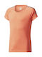 Adidas Kids T-shirt Orange Training Cool