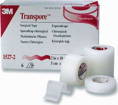 3M Transpore Transparent Bandage Tape 5cm x 9.1m