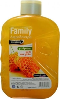 Miss Sandy Family Αφρόλουτρο Κρεμώδες Αφρόλουτρο με Μέλι Ενυδατικό 2000ml