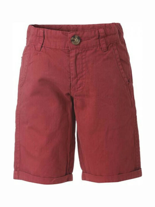 Șort/Salopetă Copii din Material Textil Burgundy