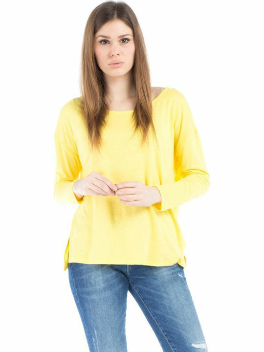 Pepe Jeans Isabel Winter Women's Blouse Long Sleeve Yellow