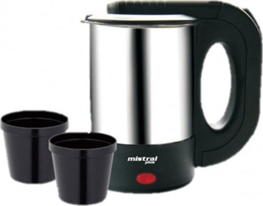 Mistral Plus Kettle Travel Size 500ml 1000W Silver