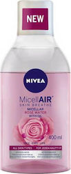Nivea Micellar Water Ντεμακιγιάζ Rose Water With Oil 400ml