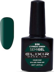 Elixir Semi Gel 958 Cypress Green 8мл