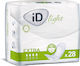 iD Light Expert Extra Γυναικείες Σερβιέτες Ακράτειας Κανονικής Ροής 4 Σταγόνες 28τμχ