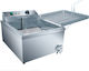 Karamco Ηλεκτρική Φριτέζα 3kW Χωρητικότητας 12lt 46x62x33.5cm EF-DN