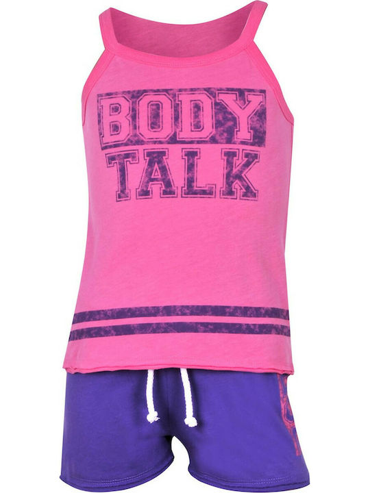 BodyTalk Kids Set with Shorts Summer 2pcs Fuchsia 151-704199 151-704199-00347