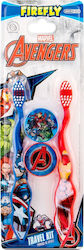 Firefly Marvel Avengers Kids Toothbrush for 3+ years 2pcs Blue / Red