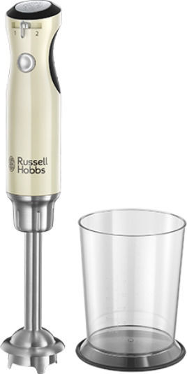 Russell Hobbs Retro Cream -56 Hand Blender with Stainless Rod 700W Beige