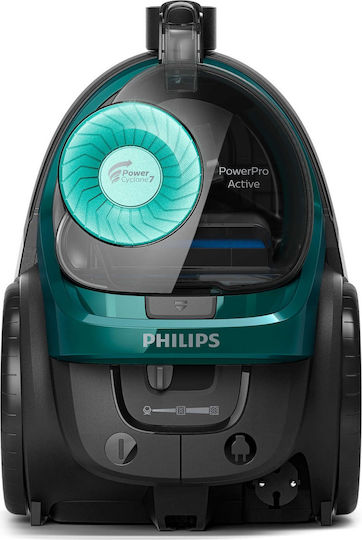 Philips FC9555/09 Vacuum Cleaner 900W Bagless 1.5lt Black / Green