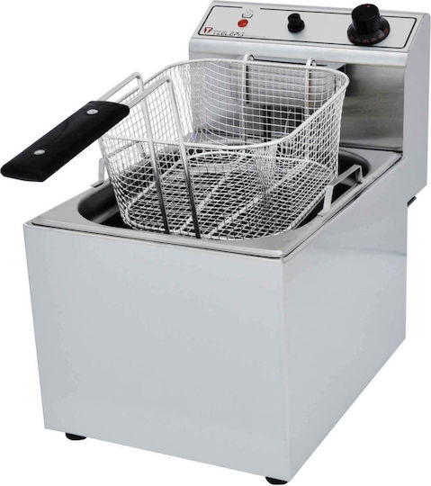 TzeTHan 230V Commercial Electric Fryer 7lt 3.2kW 28x39x38cm