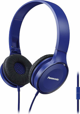 Panasonic RP-HF100ME Wired On Ear Headphones Blue RP-HF100ME-A