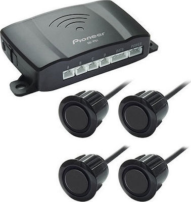 Pioneer Car Parking System and 4 Sensors για Σύνδεση SPH-10BT in Black Colour ND-PS1