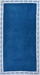 FMS 25104-012 Strandtuch Baumwolle Blau