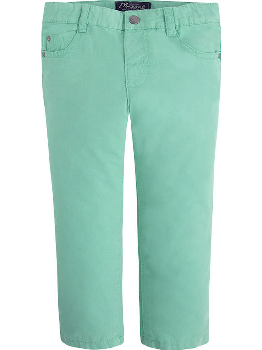 Kids' Fabric Pants Turquoise
