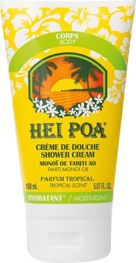 Hei Poa Cremă de Duș Cu Aromă Tropicală Pentru Hrănire 150ml
