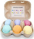 Zest Cosmetics 6 Опаковка Бомбички За Баня За Бански Соли 60гр