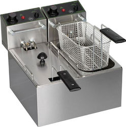 M&M equipment Фритюрница Електрическа 5кВт Капацитет 4лт 35x40x33см F40C 4+4lt M&M equipment Фритюрница Електрическа 5кВт Капацитет 4лт 35x40x33см F40C 4+4lt