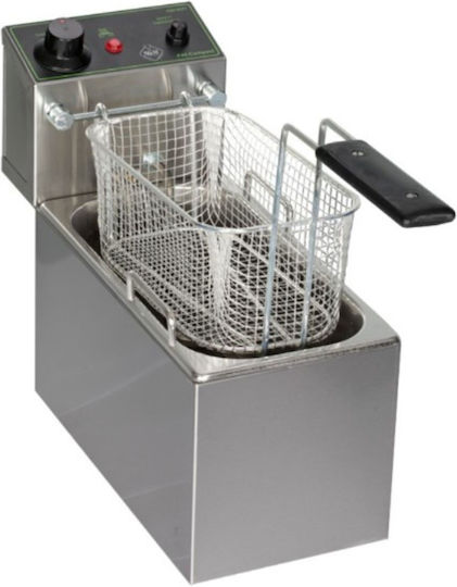 M&M equipment Фритюрница Електрическа 2.5кВт Капацитет 4лт 17x38x28см F40 C