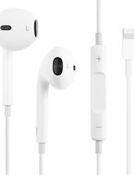 Senso X13 În ureche Handsfree cu două căști cu mufă Lightning Alb