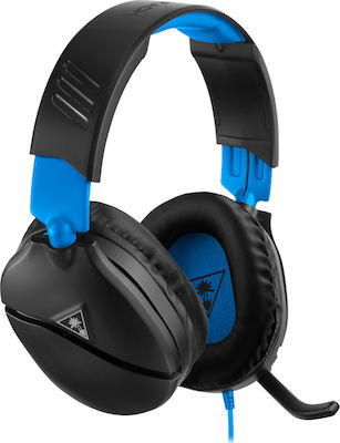 Turtle Beach Recon 70 Über Ohr Gaming-Headset mit Verbindung 3,5mm Blau