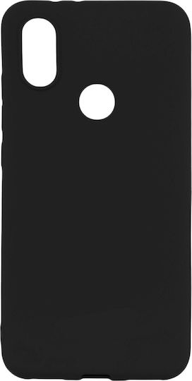 Senso Soft Touch Back Cover Silicon Negru (Honor 8A)