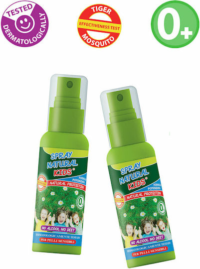 Brand Italia Natural Kids Insect & Pest Repellent Spray Suitable for Children 100ml