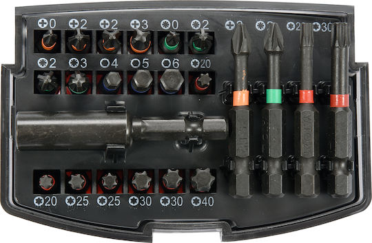 Yato Set 23 Screwdriver Bits Cross / Allen