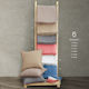 Borea Waffle Cubic Armchair Throw Pique 300x180cm Gray