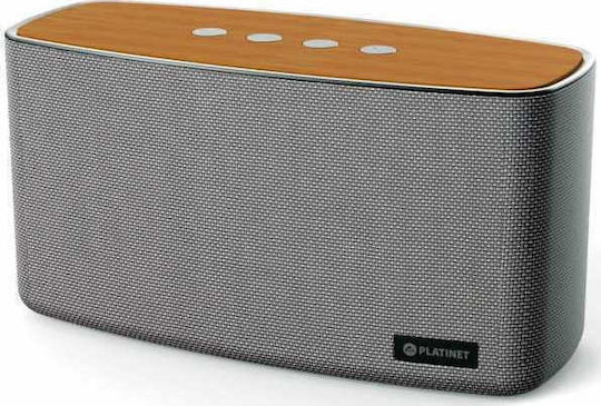 Platinet Deno Stereo PMG096 Bluetooth Speaker 30W with Battery Life up to 6 hours Gray