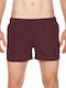 Herren Badebekleidung Shorts Burgundisch