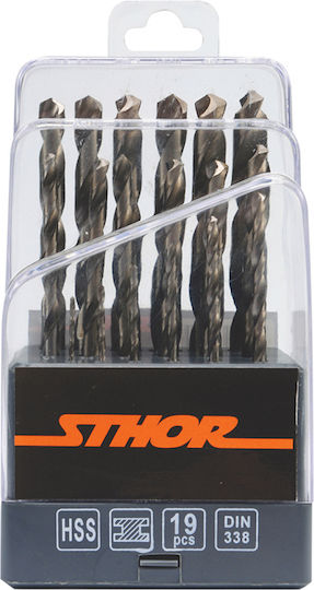 Sthor Set 19 Burghie pentru Metal