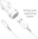 Hoco Car Charger White Z27 Total Intensity 2.4A...