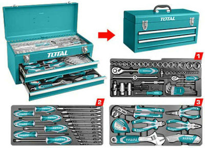 Total THPTCS70971 Tool Case with 97 Tools