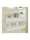 Ράφια Τοίχου Aaliyah Λευκά (2τμχ) 61x9.5x9εκ.