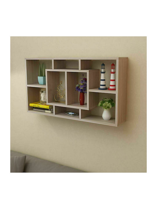 Shelf Wall Beige 85x16x47.5cm