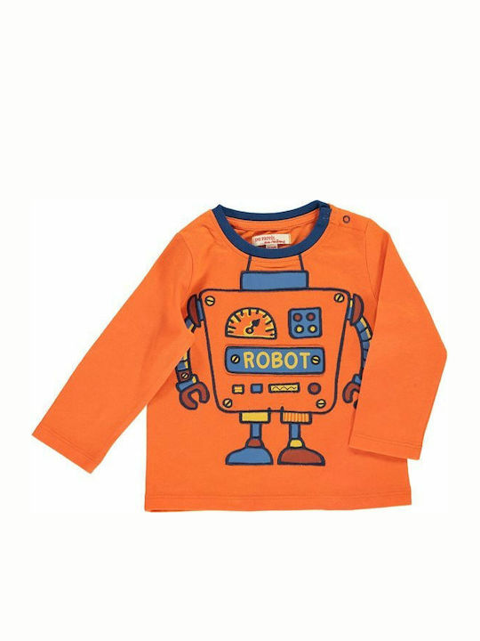 Dpam Kids Blouse Long Sleeve Orange