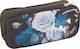 No Fear Flowers Pencil Case with 1 Compartment Black