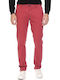 Trousers Chino in Regular Fit Berry